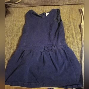 Navy Blue Kids school Dress